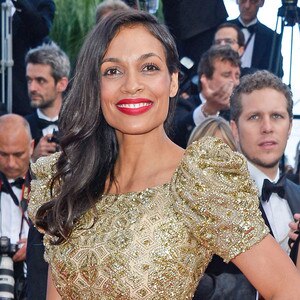 Rosario Dawson Hits Cannes in an '80s Prom Dress