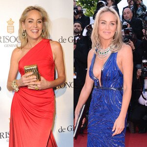 Sharon Stone's Sexy Double Play: Which Look Is Best?