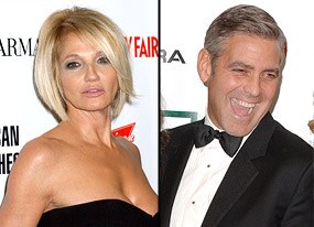 Ellen Barkin, George Clooney