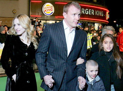 Madonna, Guy Ritchie, Kids