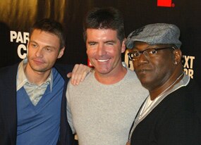Ryan Seacrest, Randy Jackson, Simon Cowell