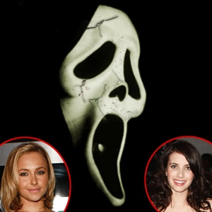 Emmy Rossum, Hayden Panettiere,  Scream 2010 Poster
