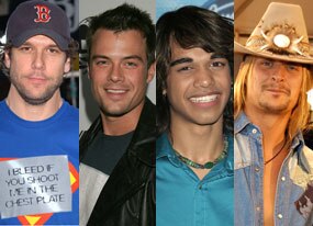 Dane Cook, Josh Duhamel,  Sanjaya Malakar, Kid Rock