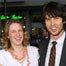 Jon Heder and wife Kirsten