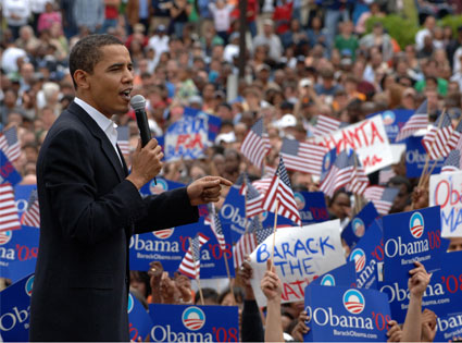 Obama en campagne