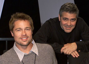 George clooney, Brad Pitt