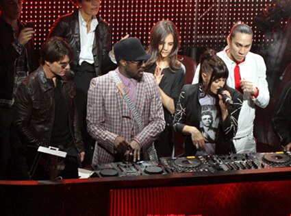 Tom Cruise, Katie Holmes, Black Eyed Peas, Fergie