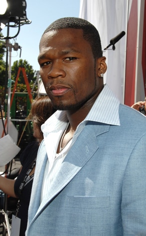 50 Cent was spotted having some serious car trubs in ol' Londontown