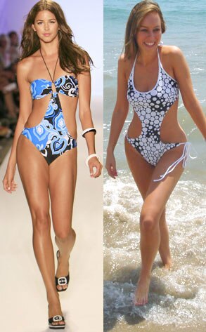Jessica Simpson Swimsuit Runway Model, Sydne Summer