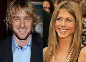 Jenifer Aniston and Owen Wilson