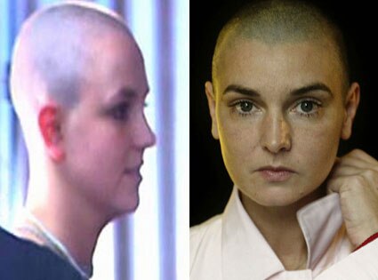 Britney Spears, Sinead O'Connor