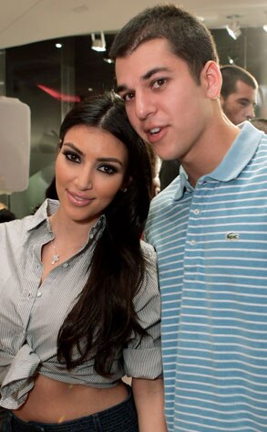 Kim Kardashian, Robert Kardashian Jr. 