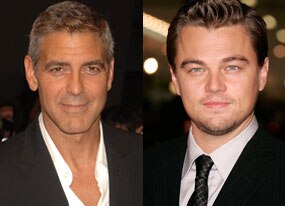 George Clooney, Leonardo DiCaprio George Clooney, Leonardo DiCaprio