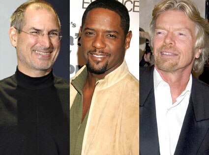 Steve Jobs, Blair Underwood, Richard Branson