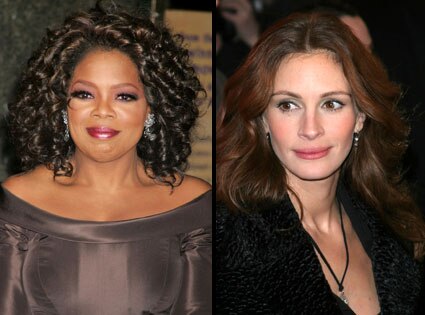 Oprah Winfrey, Julia Roberts