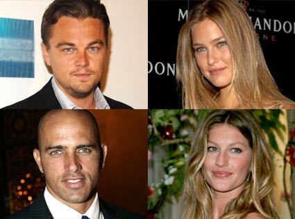 leonardo dicaprio gisele bundchen. Leonardo DiCaprio, Bar Rafaeli