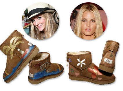 Ashlee Simpson Uggs, Jessica Simpson Uggs