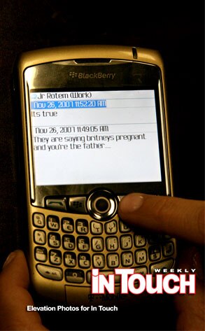 In Touch's Blackberry conversation