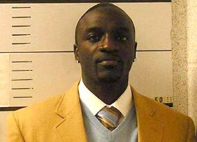 Akon, mugshot
