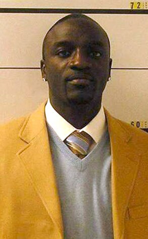 Akon, mugshot