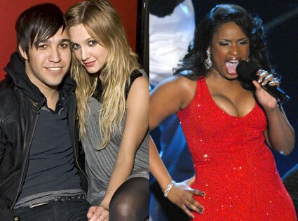 Pete Wentz, Ashlee Simpson, Jennifer Hudson