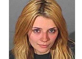Mischa Barton, Mugshot