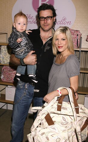 Tori Spelling, Dean McDermott, Liam