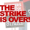 WGA Strike Graphic: The Strike Is Over!