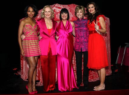 Kerry Washington, Glenn Close, Eve Ensler, Jane Fonda, Brooke Shields 