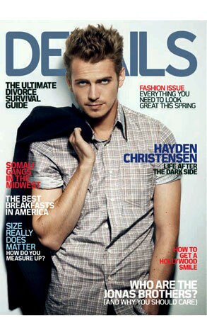 Hayden Christensen, Details Magazine