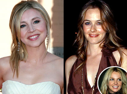 Sarah Chalke, Alicia Silverstone, Britney Spears