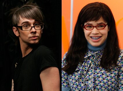 Christian Soriano, America Ferrera in Ugly Betty