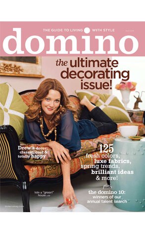 Drew Barrymore, Domino Magazine