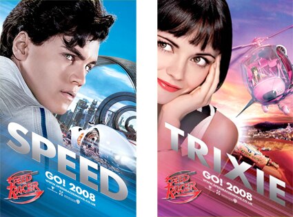 Speed Racer posters Trixie and Speed