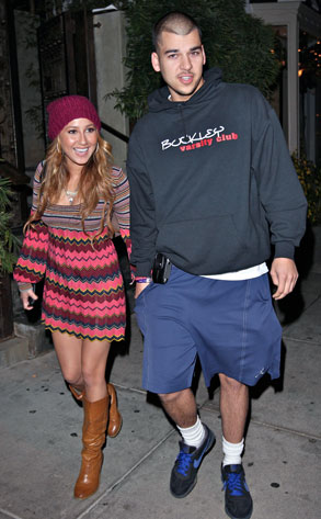 Robert Kardashian, Adrienne Bailon FAME PICTURES. Baby brother Rob of E!