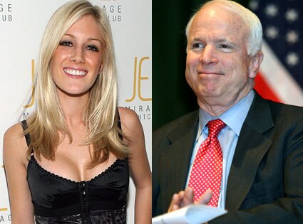 Heidi Montag, John McCain
