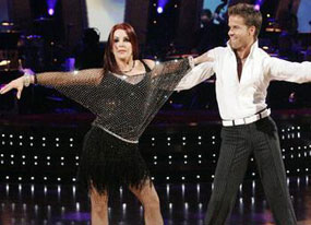 Dancing With The Stars, Priscilla Presley ,LOUIS VAN AMSTEL 