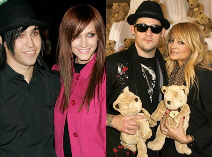 Pete Wentz, Ashlee Simpson, Joel Madden, Nicole Richie 