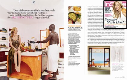 Heidi Klum, Seal, InStyle Magazine (Cover/Inside) Heidi Klum, Seal, InStyle Magazine (Cover/Inside)