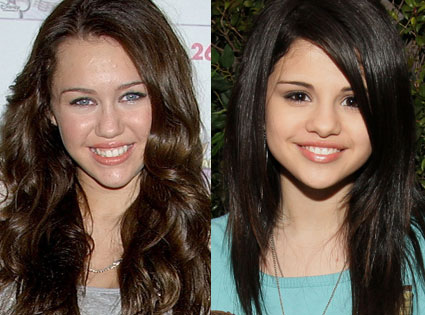 miley cyrus and selena gomez