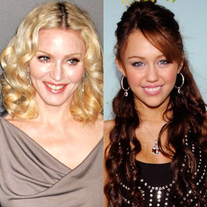 Madonna, Miley Cyrus