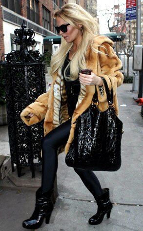 lindsay lohan fur