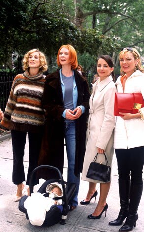 Sarah Jessica Parker, Cynthia Nixon, Kristin Davis, Kim Cattrall, Sex and the City