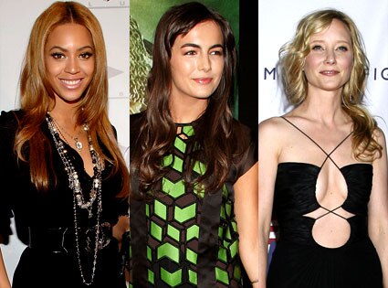 Beyonce, Camilla Bella, Anne Heche