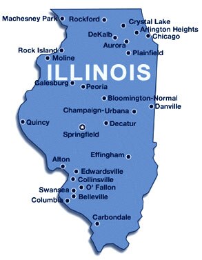 Illinois State Map