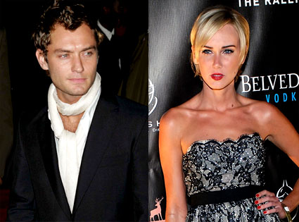 jude law nanny. New Couple Alert: Jude Law and