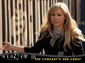 Kristen Bell Heroes Trading Card Kristen Bell Heroes Trading Card