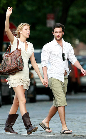 and Blake Lively look so cute togetheralthough mixing a TV relationship 