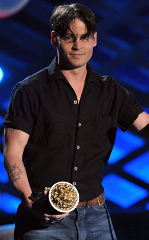 Johnny Depp Mtv Movie Awards