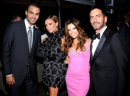 Tony Parker, Victoria Beckham, Eva Longoria Parker, Marc Jacobs Tony Parker, Victoria Beckham, Eva Longoria Parker, Marc Jacobs